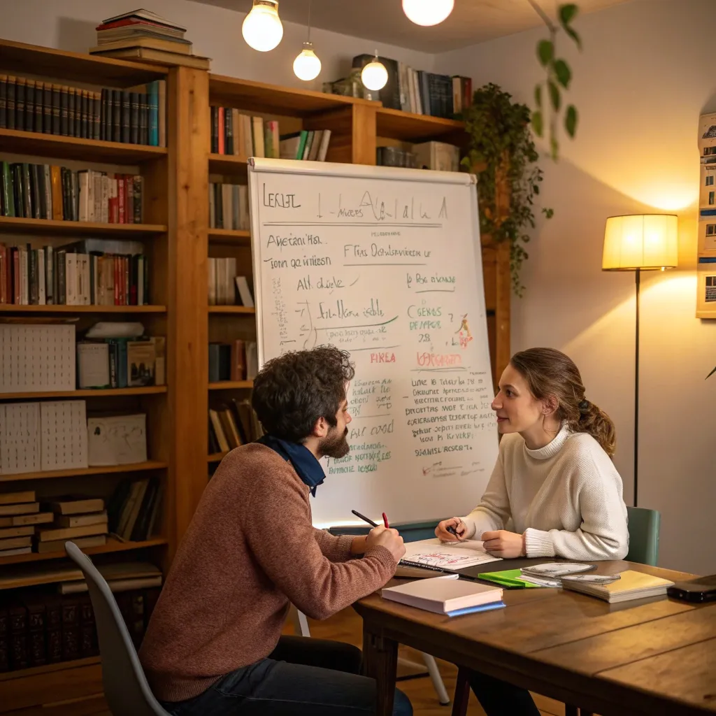 Language tutoring session