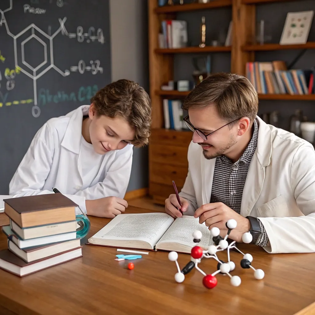 Science tutoring session